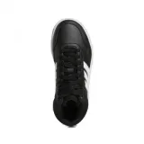 Juniorská rekreačná obuv ADIDAS Hoops Mid 3.0 K core black cloud white grey six · záber 4