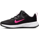 Dievčenská športová obuv (tréningová) NIKE Revolution 6 PSV black pink foam hyper pink · záber 2