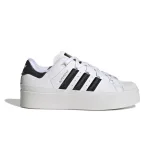 Dámska vychádzková obuv ADIDAS ORIGINALS SUPERSTAR BONEGA W-FTWWHT CBLACK GOLDMT · záber 2