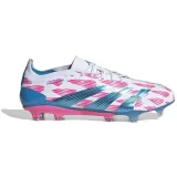Pánske futbalové kopačky outdoorové ADIDAS Predator Elite M FG cloud white solar blue solar pink · záber 2