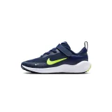 Chlapčenská športová obuv (tréningová) NIKE Revolution 7 K midnight navy volt tint white · záber 2