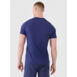 Pánske tréningové tričko s krátkym rukávom 4F TSHIRT FNK M1343-30S-DARK BLUE · záber 3