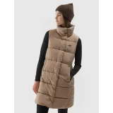 Dámska vesta 4F VEST-AW23TVESF076-82S-LIGHT BROWN · záber 2