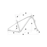 Horský elektrobicykel MONDRAKER Crafty Carbon S, atomic orange · záber 4