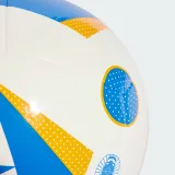 Futbalová lopta ADIDAS EURO24 CLB WHITE GLOBLU LUCORA · záber 3