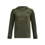 Chlapčenská zateplená mikina s kapucňou UNDER ARMOUR UA Armour Fleece Graphic HD-GRN · záber 1