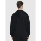 Pánska mikina s kapucňou 4F SWEATSHIRT M1766-020S-DEEP BLACK · záber 3
