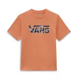 Chlapčenské tričko s krátkym rukávom VANS CLASSIC LOGO FILL BOYS-COPPER TAN · záber 1