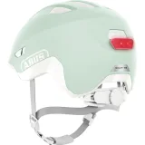 Juniorská cyklistická prilba ABUS Smiley 3.0 ACE LED pure mint · záber 4