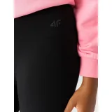Dievčenské legíny 4F JUNIOR TIGHTS-JWMM00TTIGF178-20S-DEEP BLACK · záber 5