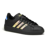 Dámska rekreačná obuv ADIDAS Grand Court 2.0 core black core black matt gold · záber 1