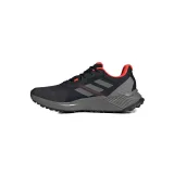 Pánska bežecká trailová obuv ADIDAS Terrex Soulstride R.Rdy core black grey six solar red · záber 3