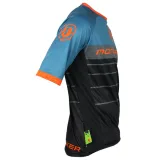 Pánsky cyklistický dres s krátkym rukávom MONDRAKER Enduro Trail Jersey short, black petroleum orange · záber 2