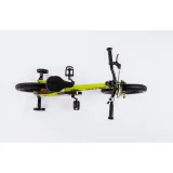 Detský horský bicykel AMULET 16 Speedy, fluo yellow black · záber 5