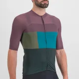 Pánsky cyklistický dres s krátkym rukávom SPORTFUL Snap jersey, scarab huckleberry · záber 4