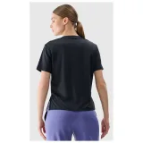 Dámske tréningové tričko s krátkym rukávom 4F TSHIRT FNK F1236-20S-DEEP BLACK · záber 3