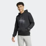 Pánska mikina s kapucňou ADIDAS M TECH BOS H-IW2636-Black · záber 2