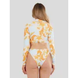 Dámske tričko na kúpanie FUNDANGO Amelia Surf Top-265-soft orange · záber 3