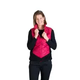 Dámska turistická vesta NORTHFINDER MARIANNE-577cherryblack · záber 2
