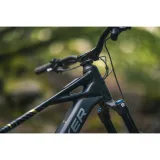 Horský elektrobicykel MONDRAKER Sly RR, black nimbus grey tonic gold · záber 4