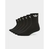 Ponožky ADIDAS 6 PACK-MID ANKLE SCK-BLACK · záber 2