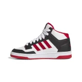 Pánska rekreačná obuv ADIDAS Rapid Court Mid core black toper red cloud white · záber 3