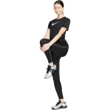 Dámske tréningové tričko s krátkym rukávom NIKE W NK DF TEE RLGND HBR-011 BLACK · záber 4