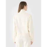 Dámska mikina so zipsom 4F SWEATSHIRT F1545-11S-OFF WHITE · záber 3