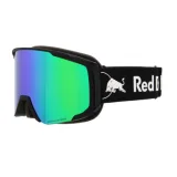 Lyžiarske okuliare RED BULL SPECT JIBB-03GR3, black brown with green mirror · záber 1