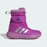 Dievčenské vysoké zimné topánky ADIDAS Winterplay purple burst silver metalic preloved purple · záber 2
