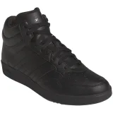 Pánska rekreačná obuv ADIDAS Hoops 4.0 Mid M core black core black cloud white · záber 2