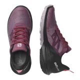 Dámska nízka turistická obuv SALOMON OUTpulse GTX W tulipwood black poppy red · záber 5