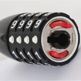 Zámok na bicykel ABUS Steel-O-Chain 5805C 75 black · záber 3