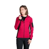 Dámska turistická mikina so zipsom NORTHFINDER DARLA-577cherryblack · záber 2