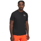 Pánske kompresné tričko s krátkym rukávom UNDER ARMOUR UA Heatgear Fitted SS-BLK · záber 1