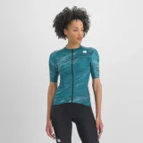 Dámsky cyklistický dres s krátkym rukávom SPORTFUL Cliff supergiara w jersey, shade spruce · záber 2