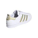 Dámska vychádzková obuv ADIDAS ORIGINALS Superstar cloud white gold metallic cloud white · záber 4