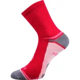 Dievčenské turistické ponožky VOXX 3 PACK-Optifanik 03-Pink Magenta Raspberry · záber 3