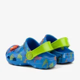 Chlapčenské kroksy (rekreačná obuv) COQUI Little Frog + Amulet K royal lime dino · záber 3