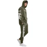 Pánska zateplená mikina s kapucňou UNDER ARMOUR UA Rival Fleece Graphic HD-GRN · záber 5