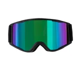 Lyžiarske okuliare RED BULL SPECT NEON 01GR3, black brown with green revo · záber 4