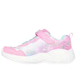 Dievčenská rekreačná obuv SKECHERS S Lights Unicorn Wishful Magic K pink turquoise · záber 3