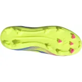 Chlapčenské futbalové kopačky outdoorové ADIDAS F50 League Mid Jr FG MG blue fusion lucid lemon lucid pink · záber 5
