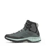 Dámska členková turistická celokožená obuv TECNICA Forge Hike MID GTX Ws, navy grey light blue · záber 3