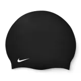Plavecká čiapka NIKE SWIM SOLID SILICONE CAP BLACK WHI-BLACK WHI · záber 1