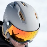 Lyžiarska prilba so štítom BOLLE V-Atmos-Oatmeal Matte - Photochromic Fire Red Cat 1 to 3 · záber 5