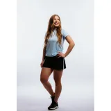 Dámske bežecké kraťasy ANTA Shorts-862225506-3-SS22_Q2-Basic Black Sky Blue · záber 2