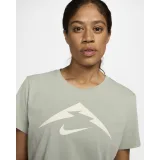 Dámske turistické tričko s krátkym rukávom NIKE W NK DF TRAIL TEE-370 JADE HORIZON · záber 5