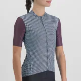 Dámsky cyklistický dres s krátkym rukávom SPORTFUL Checkmate w jersey, huckleberry blue radiance · záber 5