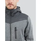 Pánska mikina so zipsom FUNDANGO Ashford Insulated Fleece Jacket-745-grey heather · záber 5